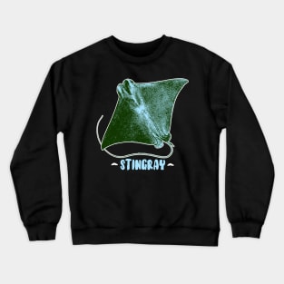 Stingray | Oceanography Sea Animal Marine Life Crewneck Sweatshirt